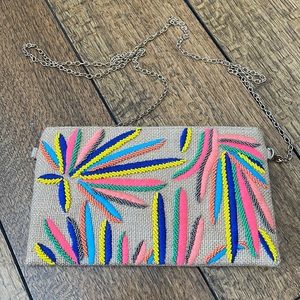 bead embroidered purse